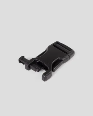 15mm Buckle Repair Kit - Single Adjust - Black