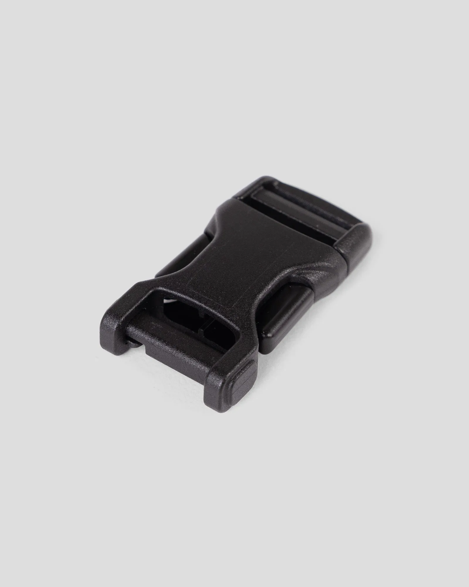 15mm Buckle Repair Kit - Single Adjust - Black