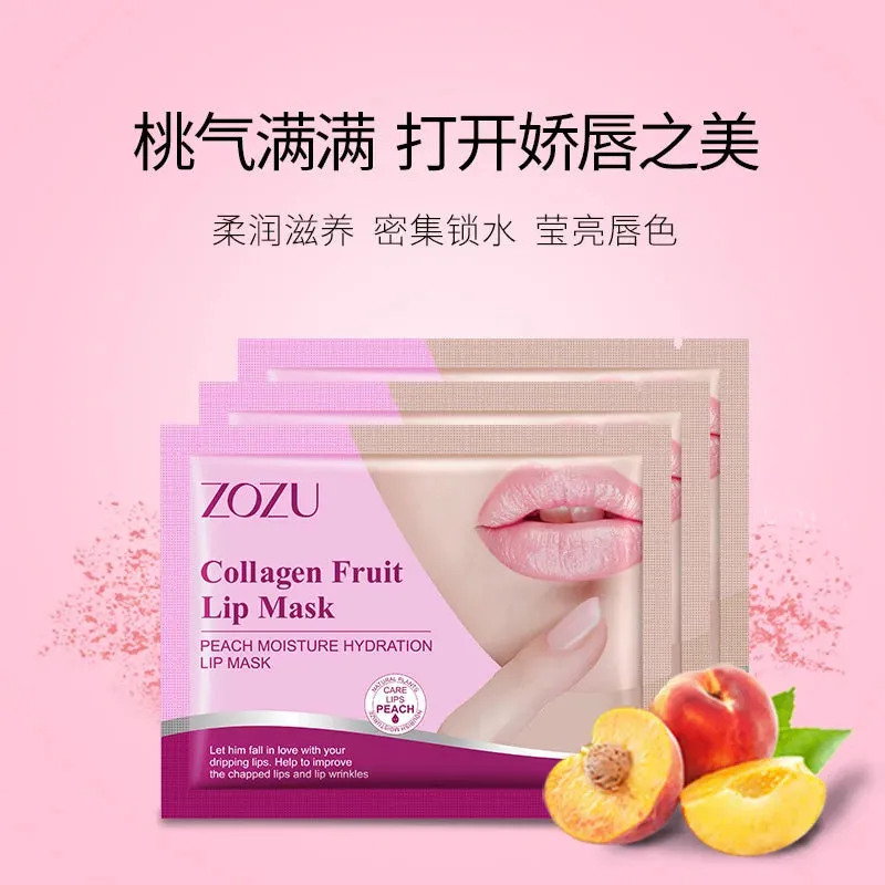 5 / 10 / 15 Piece Hydrating Peach Lip Masks