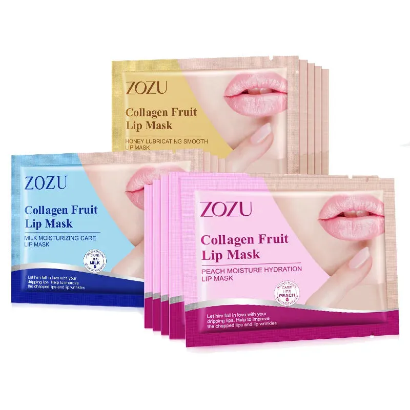5 / 10 / 15 Piece Hydrating Peach Lip Masks