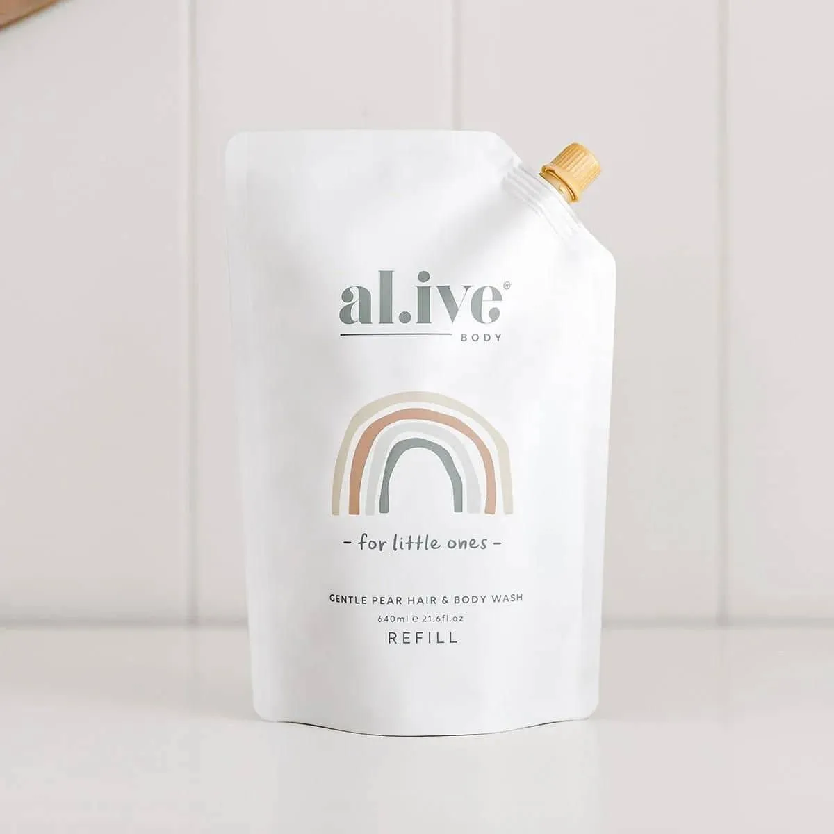al.ive body Baby Hair and Body Wash Refill - Gentle Pear