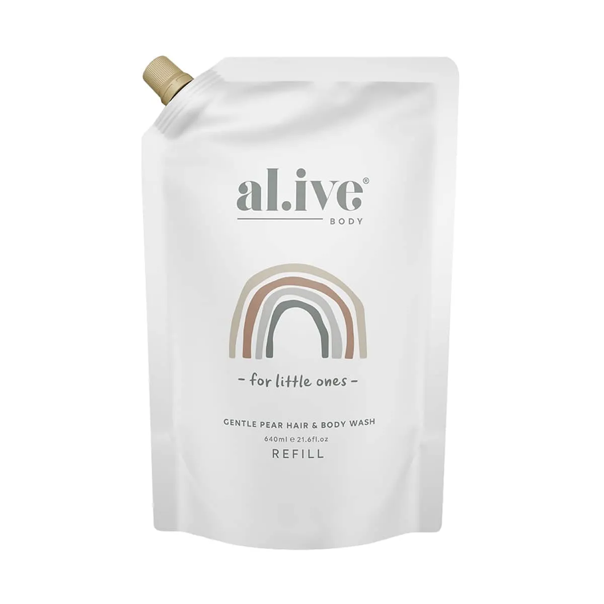 al.ive body Baby Hair and Body Wash Refill - Gentle Pear