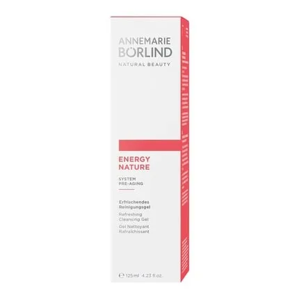 Annemarie Borlind Energynature Refreshing Cleansing Gel 125 ml for normal to dry skin - gentle facial cleansing , neck and décolleté - makeup removal - vegan, Annemarie Borlind