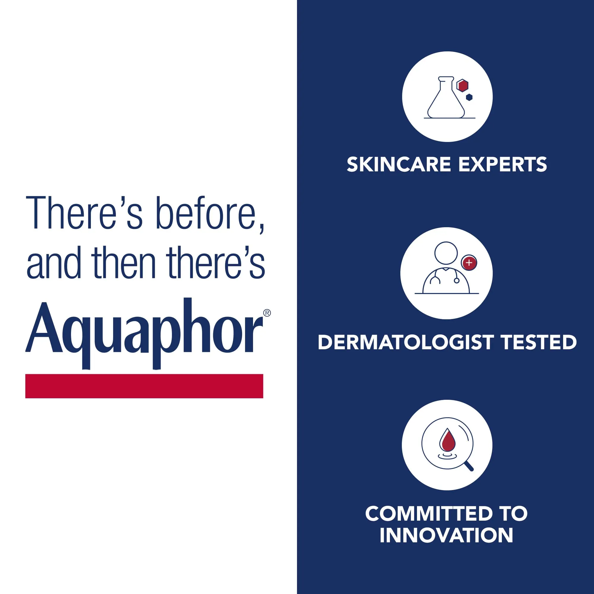 Aquaphor Lip Repair Lip Ointment for Extremely Dry, Chapped and Cracked Lips, Formulated with Panthenol and Vitamins C and E, Fragrance Free, Non Comedogenic Lip Balm, 10mL