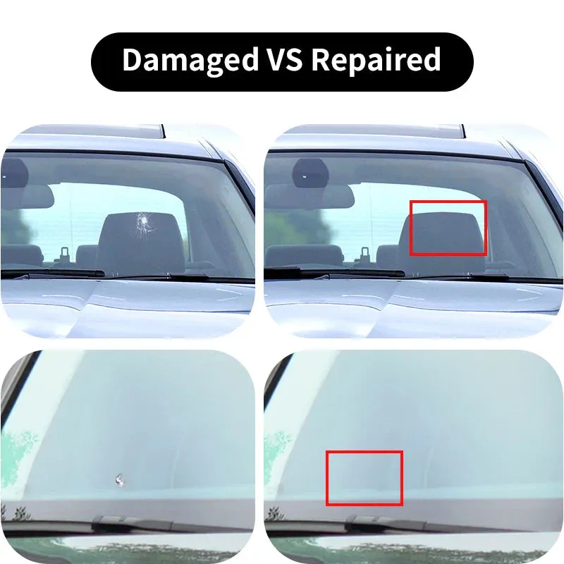 Auto Glass Scratch Repair Kit Quick Fix Resin For Windscreen Cracks