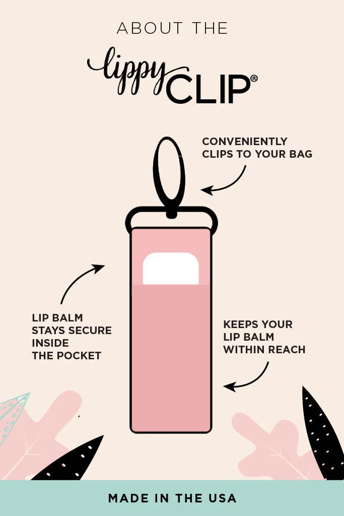 Avocados LippyClip Lip Balm Holder