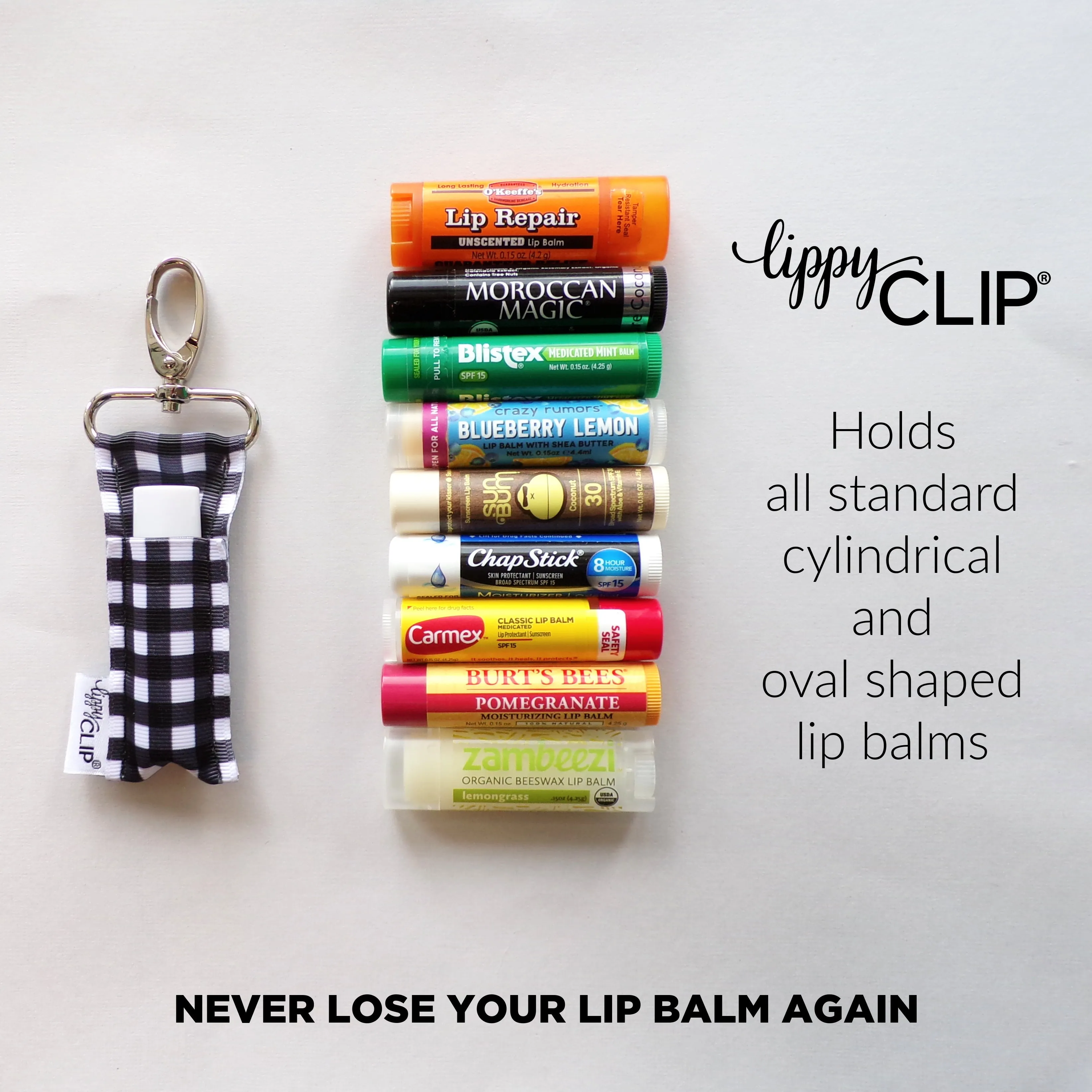 Avocados LippyClip Lip Balm Holder