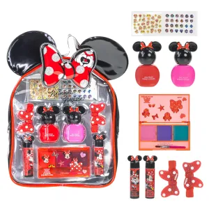Disney Minnie Mouse - Townley Girl Cosmetic Makeup Gift Bag Set Includes Lip Gloss, Nail Polish & Hair Accessories for Kids Girls, Ages 3  Perfect for Parties, Sleepovers & Makeovers
