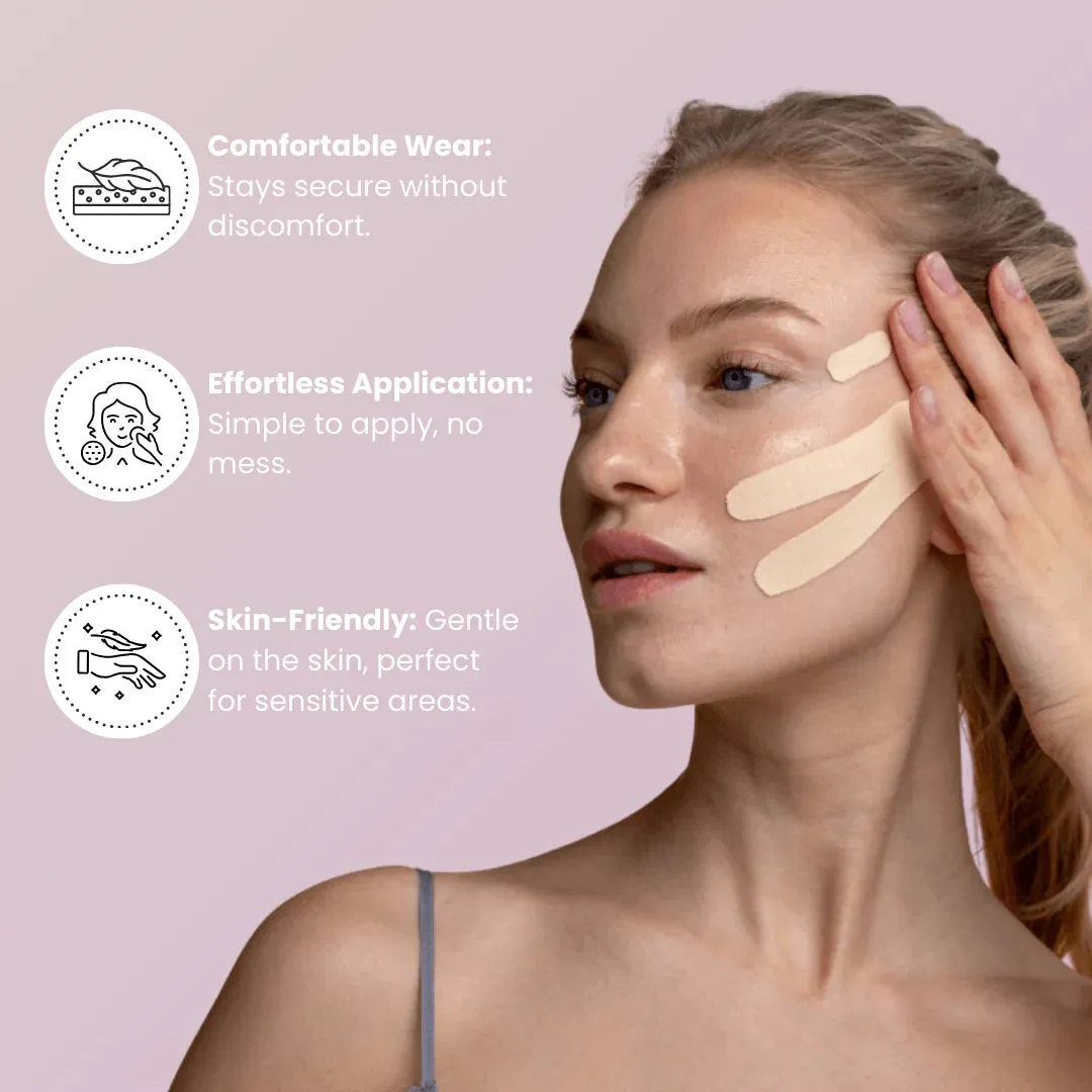 Elev Tapes - Facial Lift Japanese Tapes - Botox Alternative | Anti-Wrinkle
