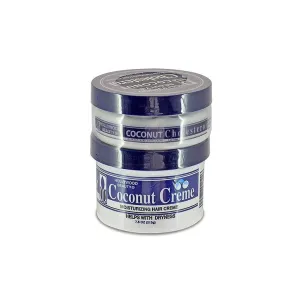 Hollywood Beauty Coconut Creme 213g & Cholesterol Deep Conditioner Set