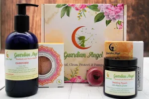 Make it Special with Angel's Sensitive & Problem Skin Care Set - FREE! Lip Balm Pot