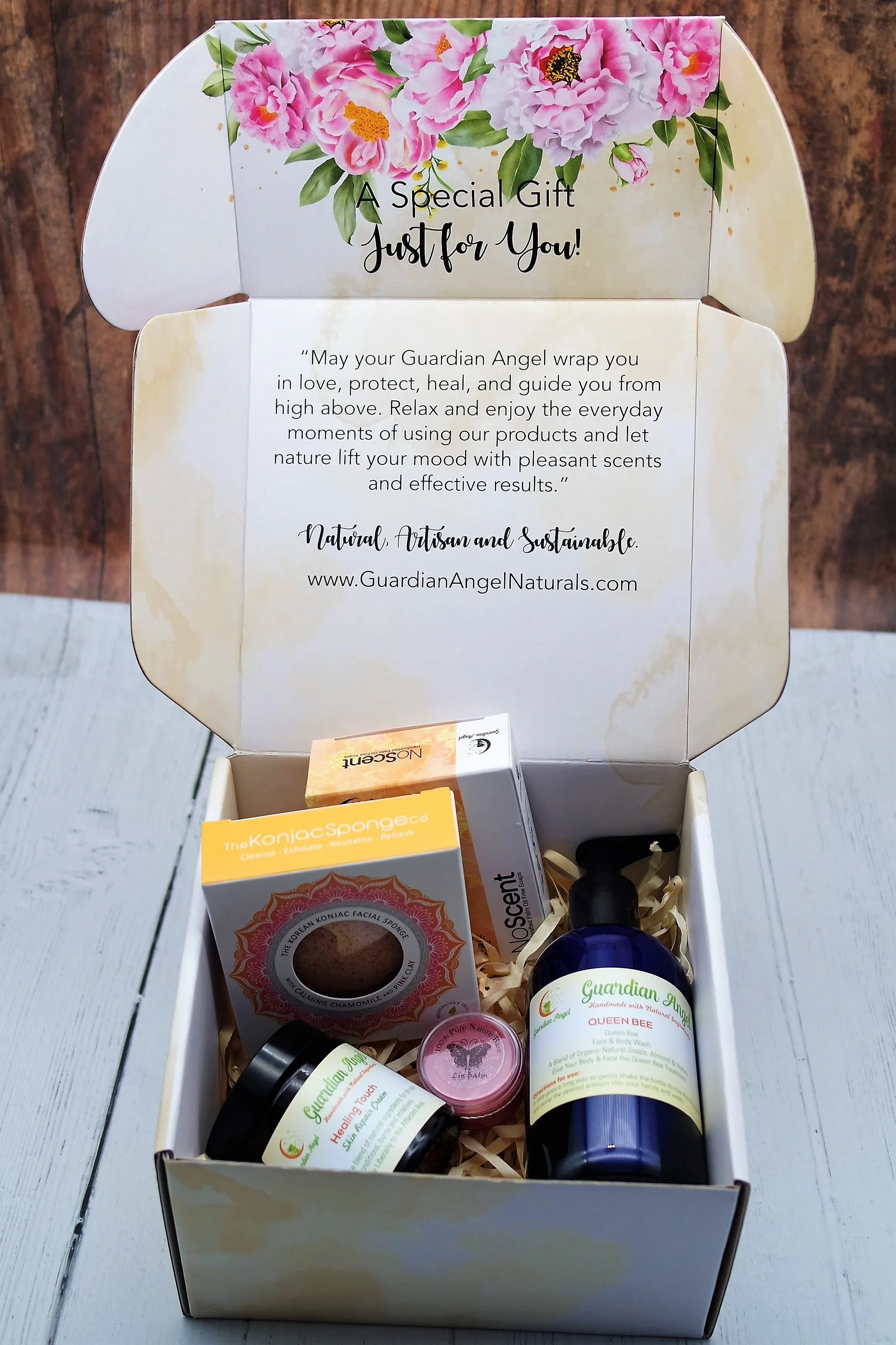 Make it Special with Angel's Sensitive & Problem Skin Care Set - FREE! Lip Balm Pot