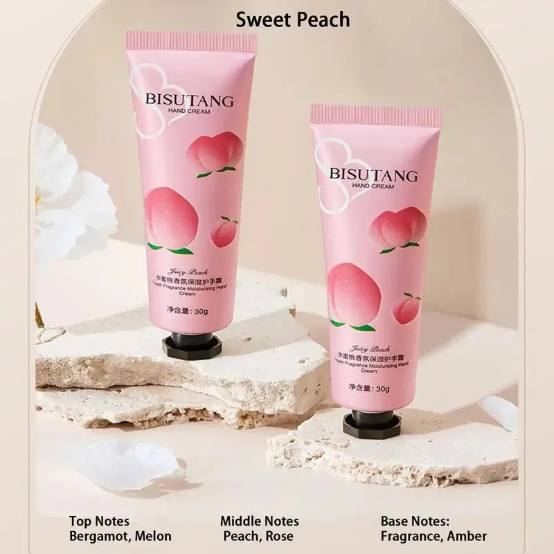 Moisturizing Fragranced Hand Cream Dry Skin Moisturizer Chamomile Peach Avocado Hand Cream For Men And Women