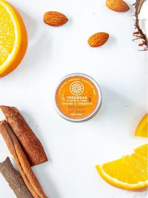 Orange and Cinnamon Beeswax Lip Balm
