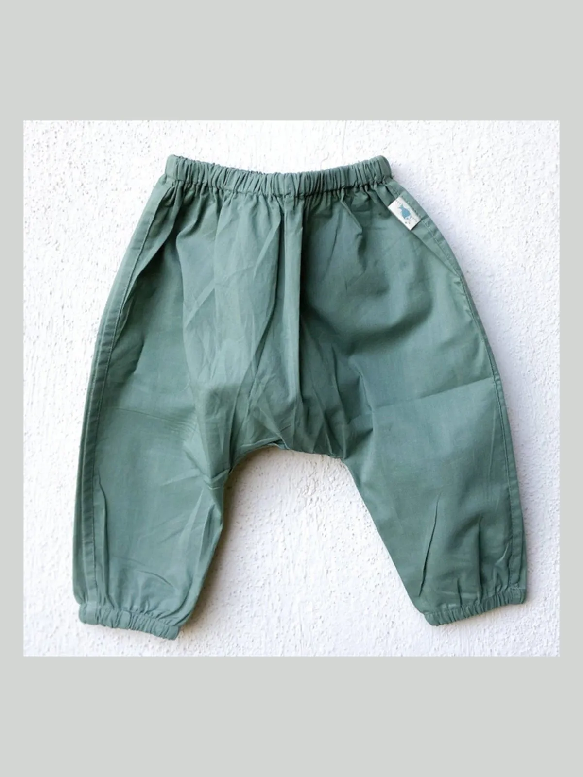 Organic Koi Jhabla With Pants Mint