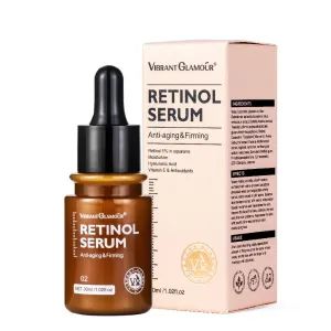 Retinol Face Serum Anti Aging Serum Dark Spot Corrector 30ML For Lines Wrinkles Boost Collagen Aid Acne Treatment