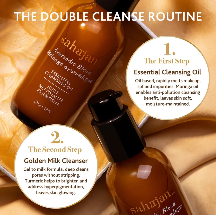 SAHAJAN Golden Milk Cleaner - 120ml/4floz