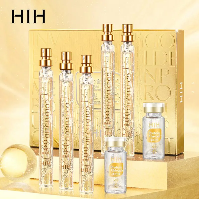 Silk Gold Protein Thread Lifting Set Face Filler Absorbable Collagen Line Lift Firming Plump Anti Aging Wrinkle Korean Skin Care