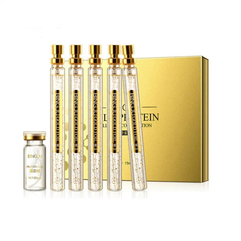 Silk Gold Protein Thread Lifting Set Face Filler Absorbable Collagen Line Lift Firming Plump Anti Aging Wrinkle Korean Skin Care