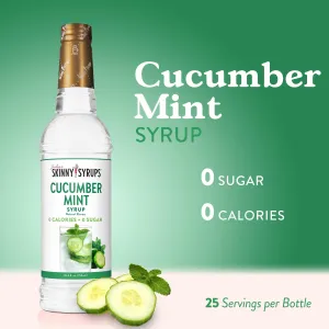 Sugar Free Cucumber Mint Syrup