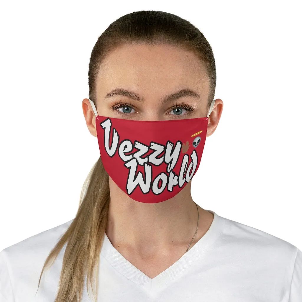 VezzyWorld w/ - Red Face Mask
