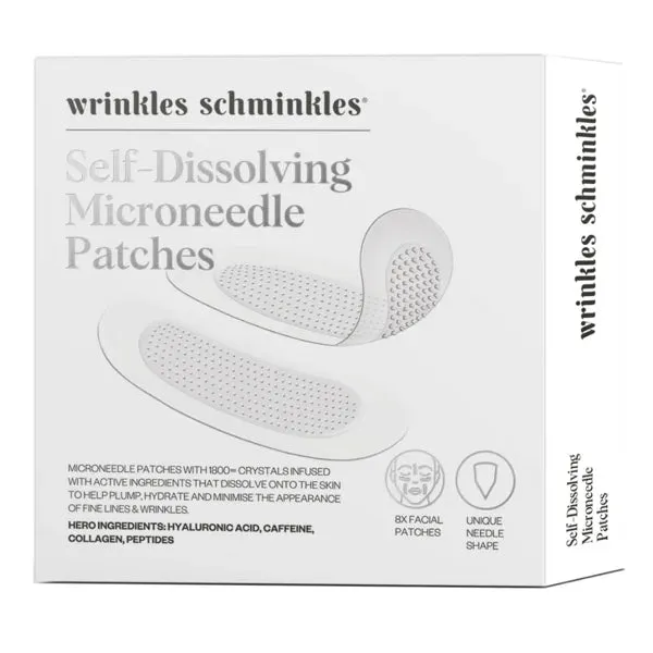 Wrinkle Schminkles Self-Dissolving Microneedle Patches - 4 Pairs